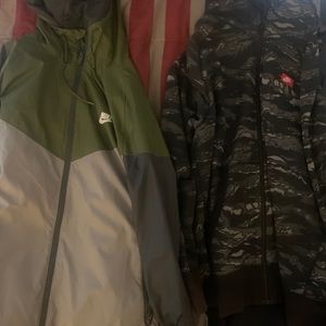 Two Nike Jackets in a Size Large in Mens *Has been worn before.